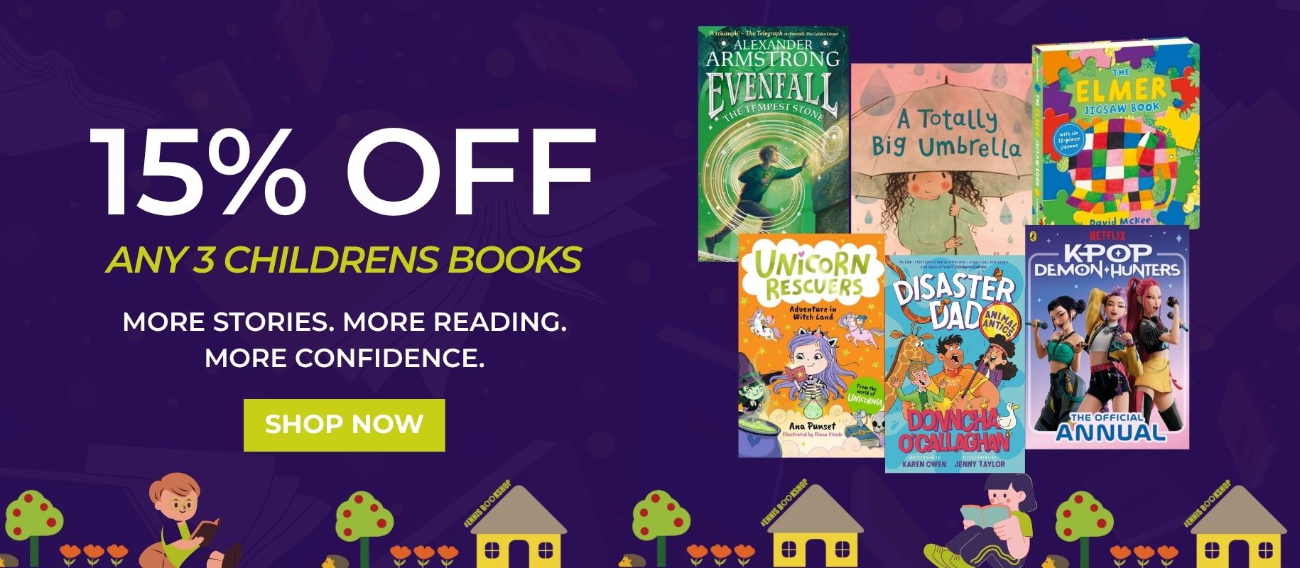 Buy any 3 Children's Books Get `5% OFF